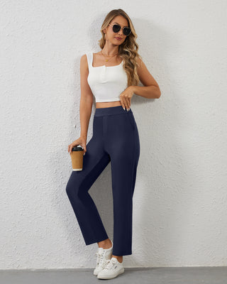 Stretchy Ankle Dress Pants