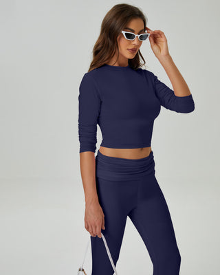 Modal Foldover Flare Lounge Set