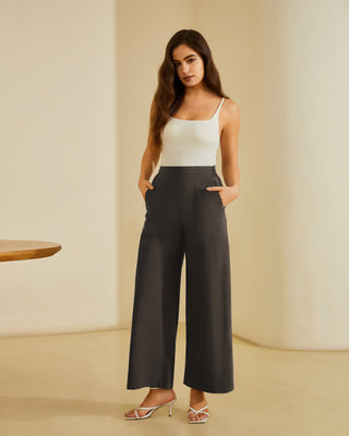Frame Wide Leg Trouser