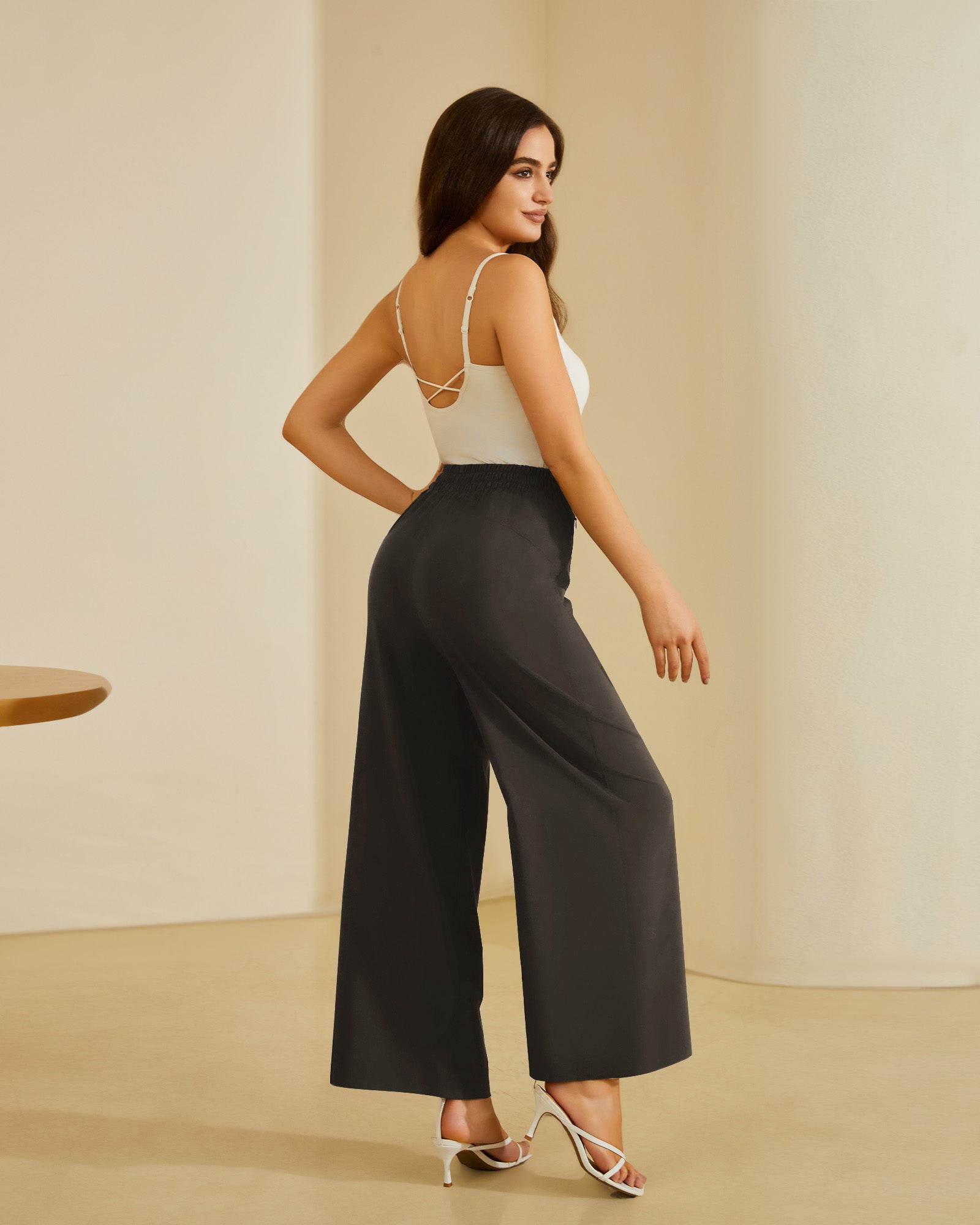 Frame Wide Leg Trouser