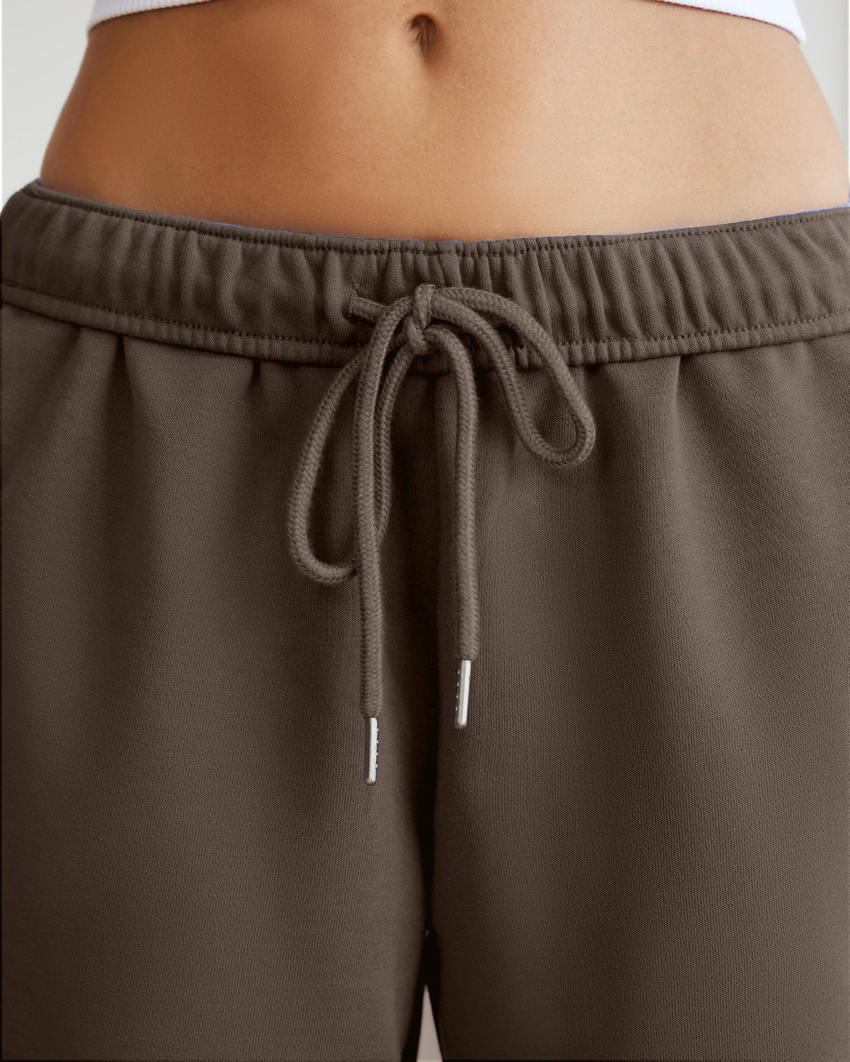 Drawstring Wide Leg Sweatpants