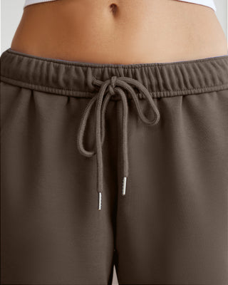 Drawstring Wide Leg Sweatpants