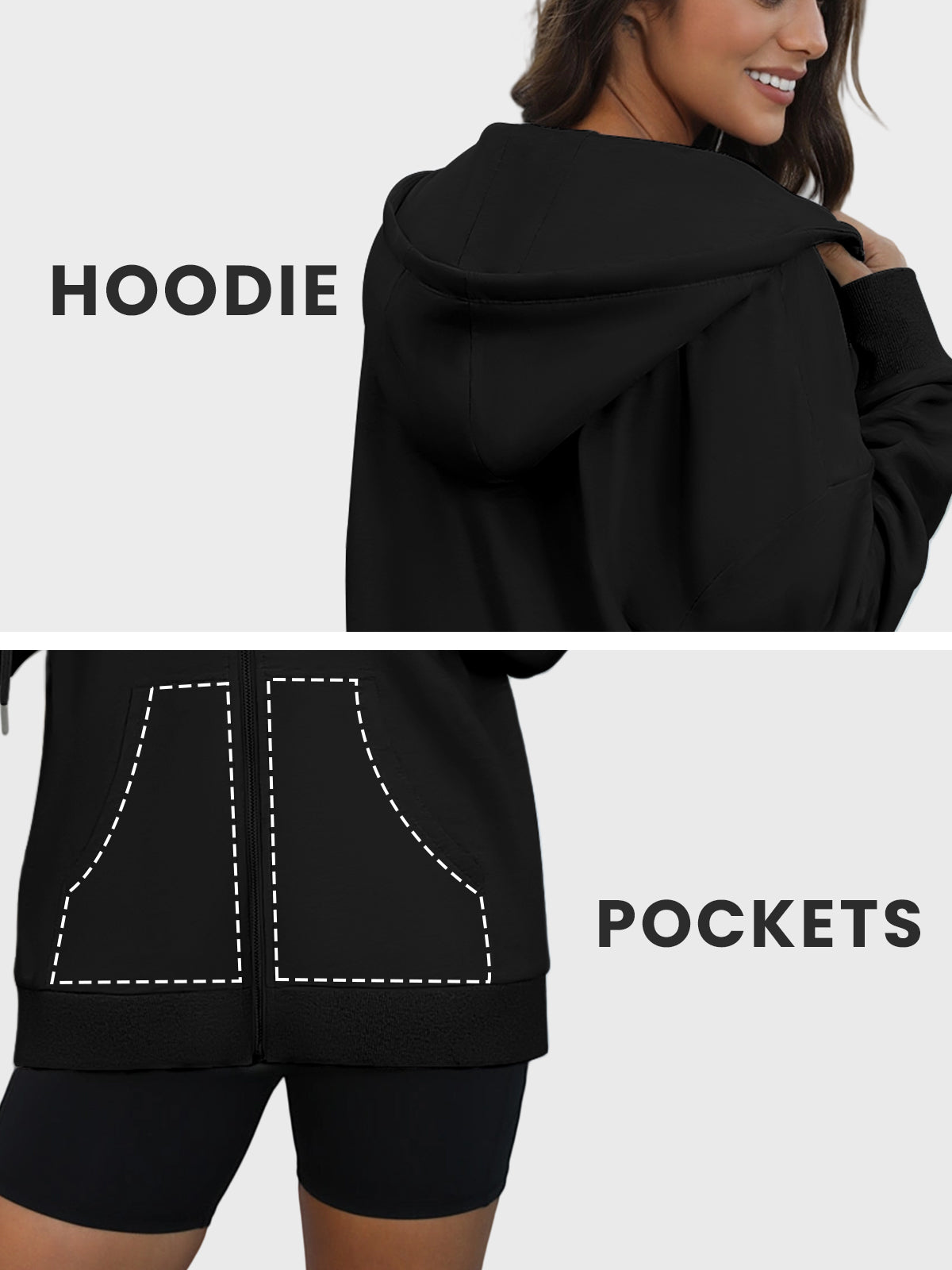 Fireswan Oversized Zip Up Hoodie