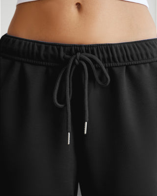 Drawstring Wide Leg Sweatpants