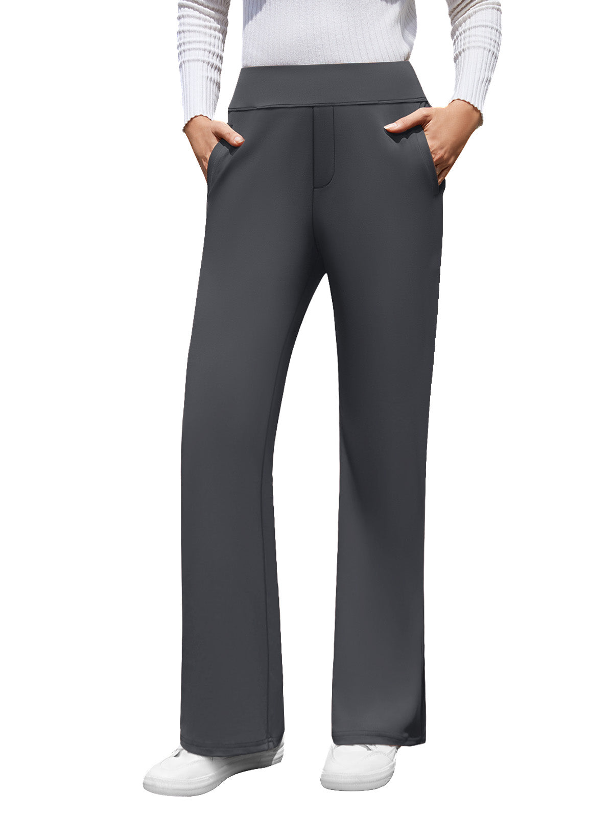 Bootcut Pull On Work Pants