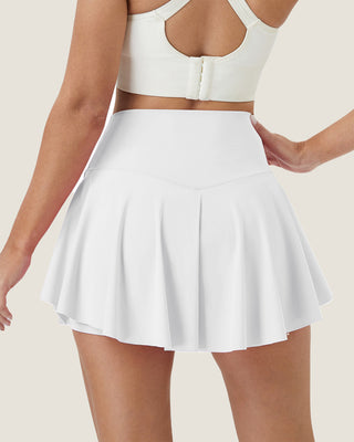 Women’s Crossover High Waist Tennis Skort