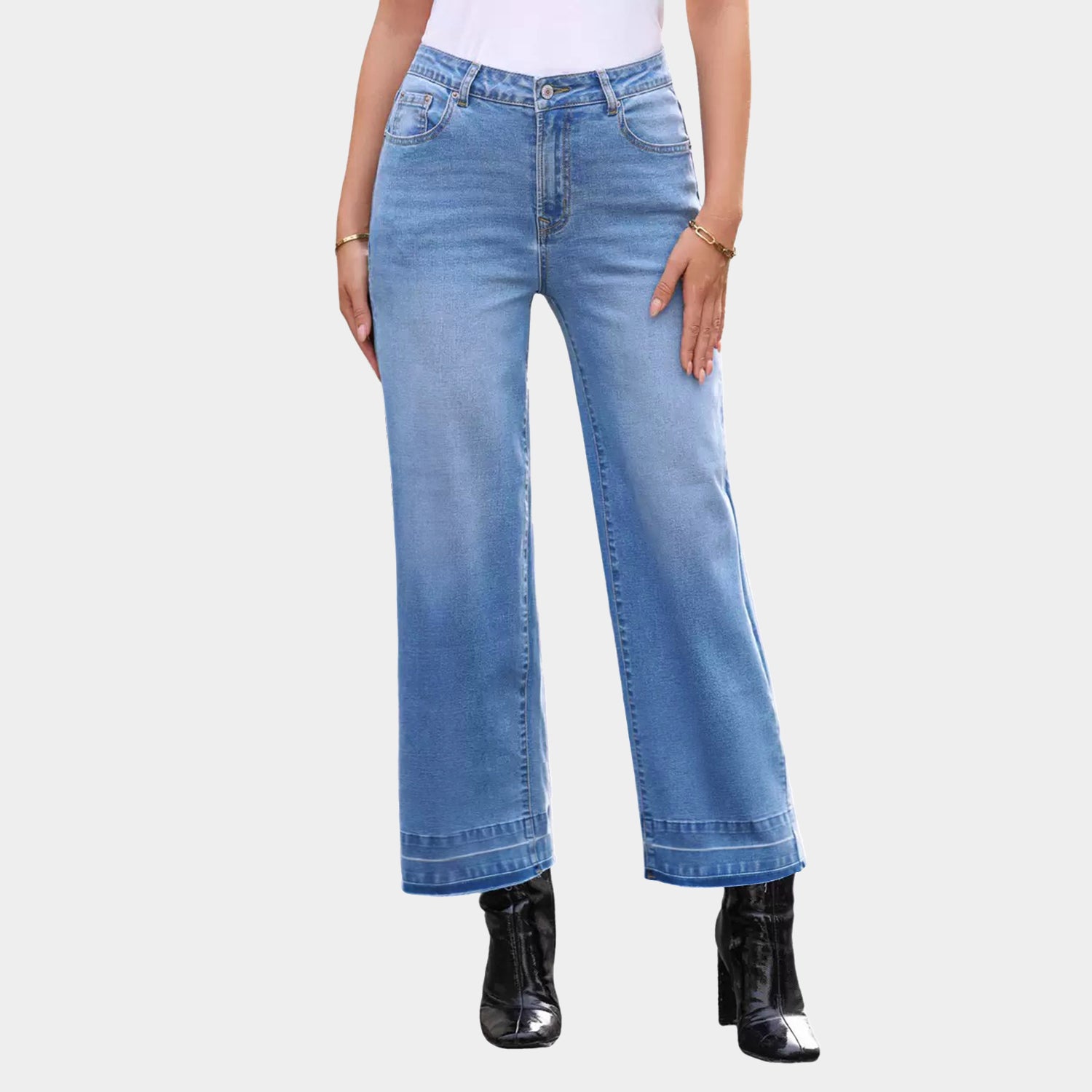 Cropped Architect Wide Jeans