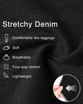 Crossover High Waist Flare Jeans