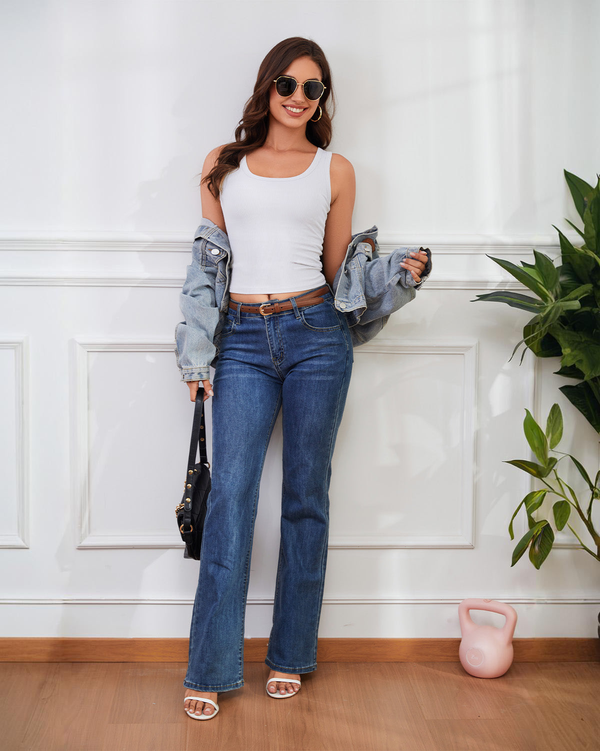 Shape Ribbed Stretch Tank