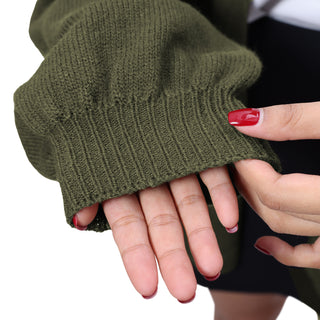 Cozy Open Front Knit Cardigan