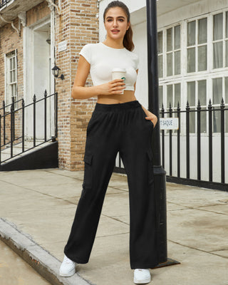 Urban Straight Leg Cargo Sweatpants