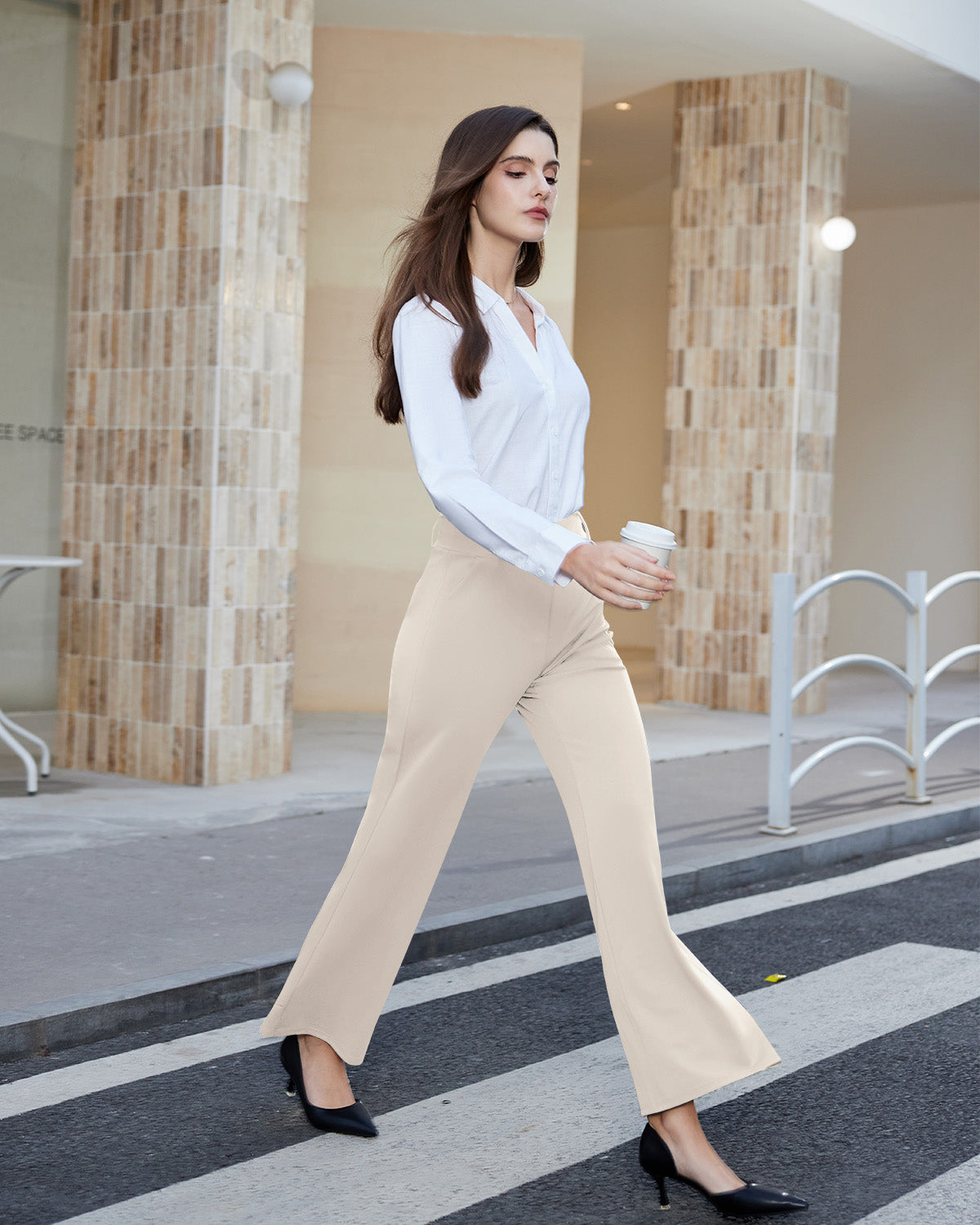Fireswan Drape Wide Leg Trousers