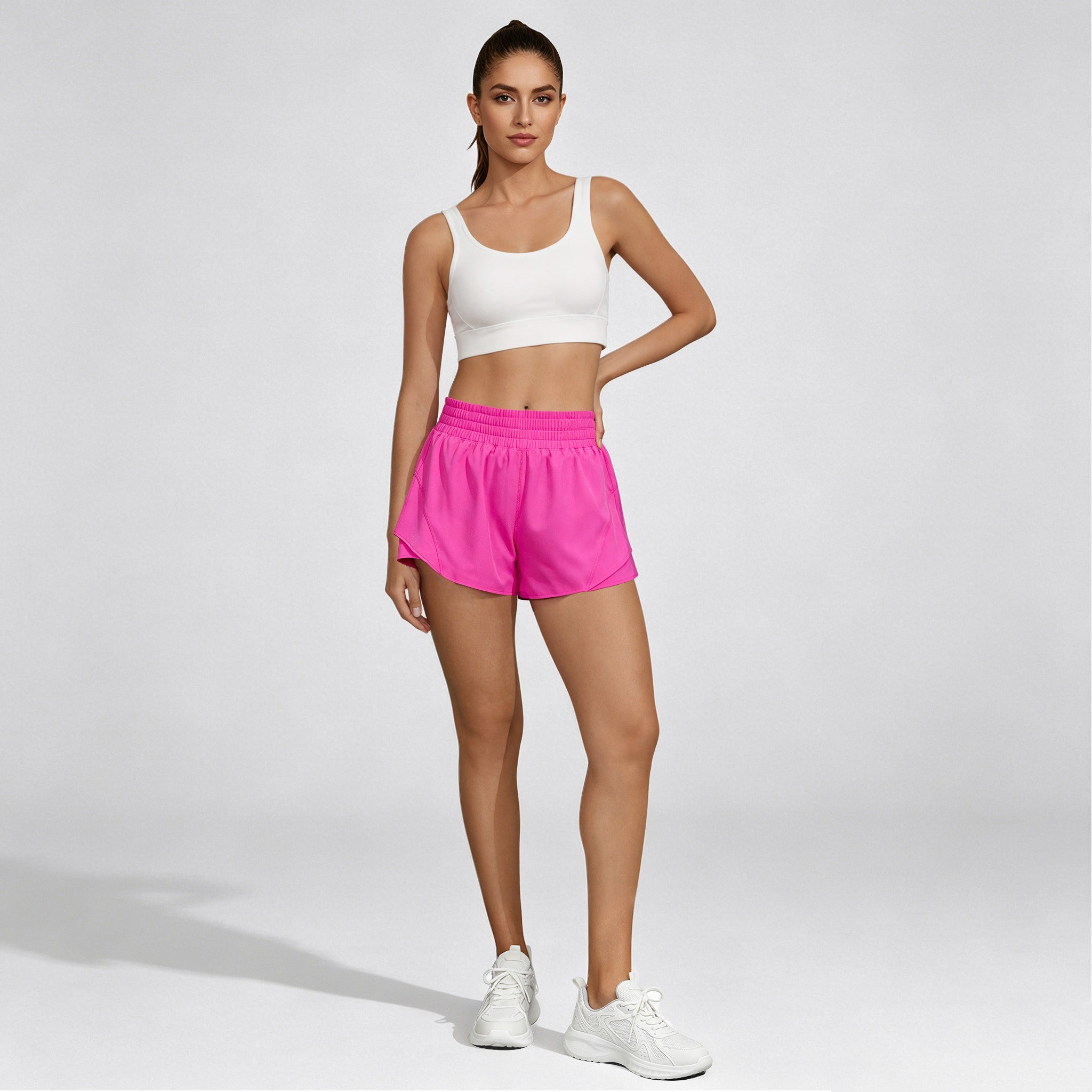 High-Rise Butterfly 2-in-1 Running Shorts