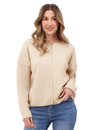 Cozy Knit Button Cardigan