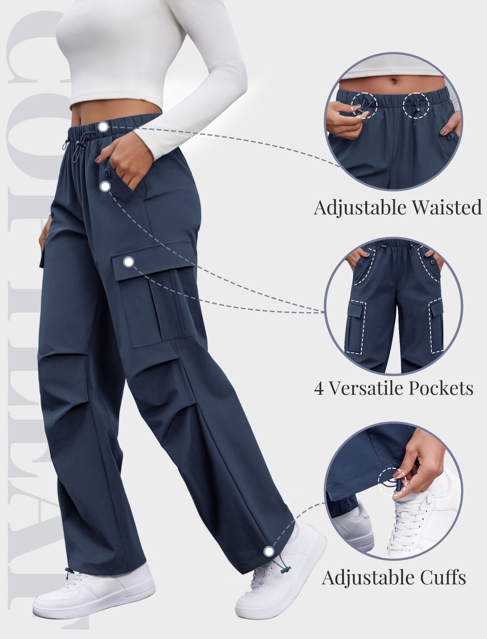 Urban Parachute Cargo Pants