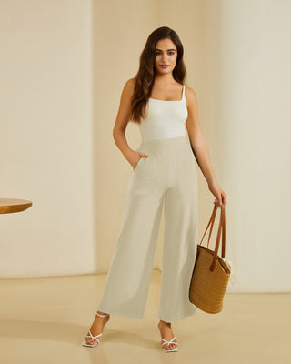 Frame Wide Leg Trouser