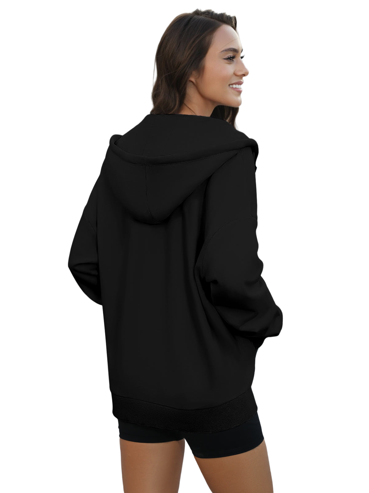 Fireswan Oversized Zip Up Hoodie