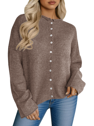Cozy Knit Button Cardigan
