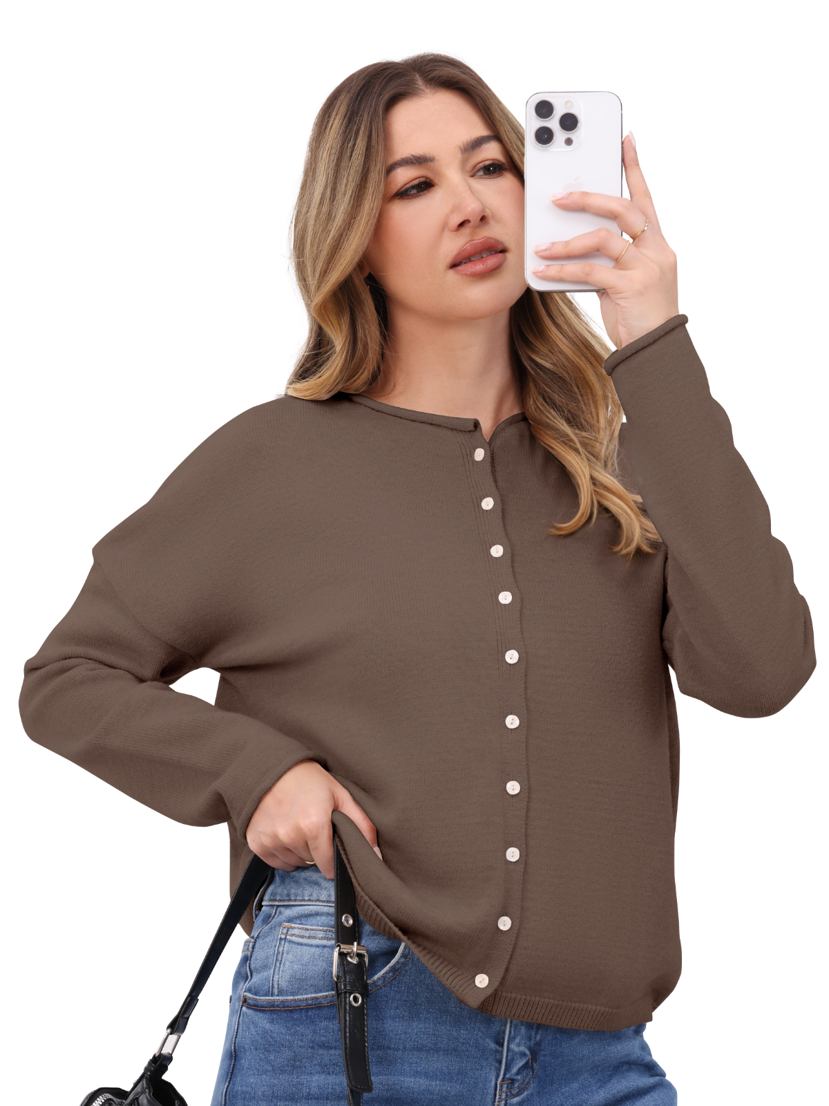 Cozy Knit Button Cardigan