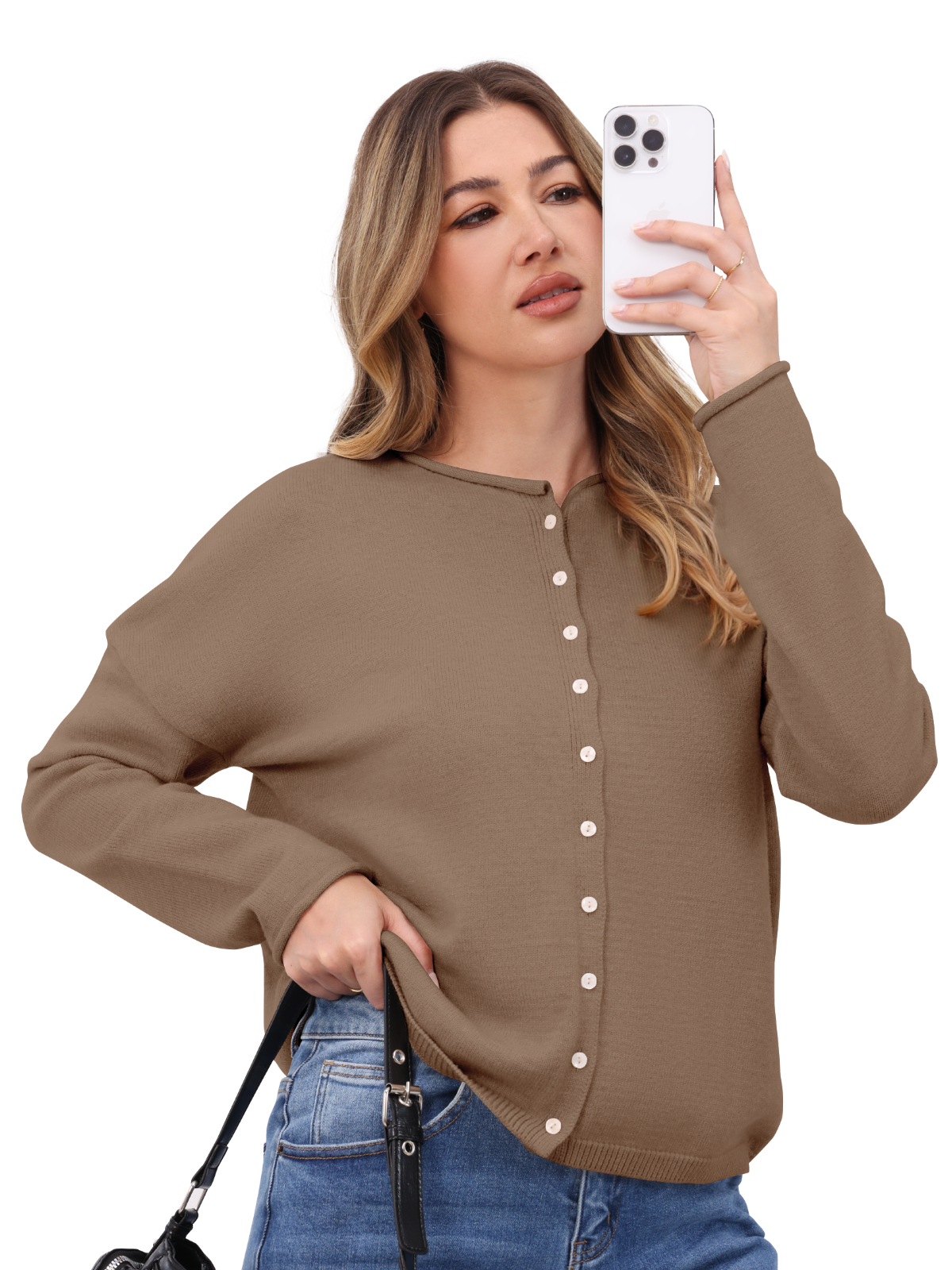 Cozy Knit Button Cardigan