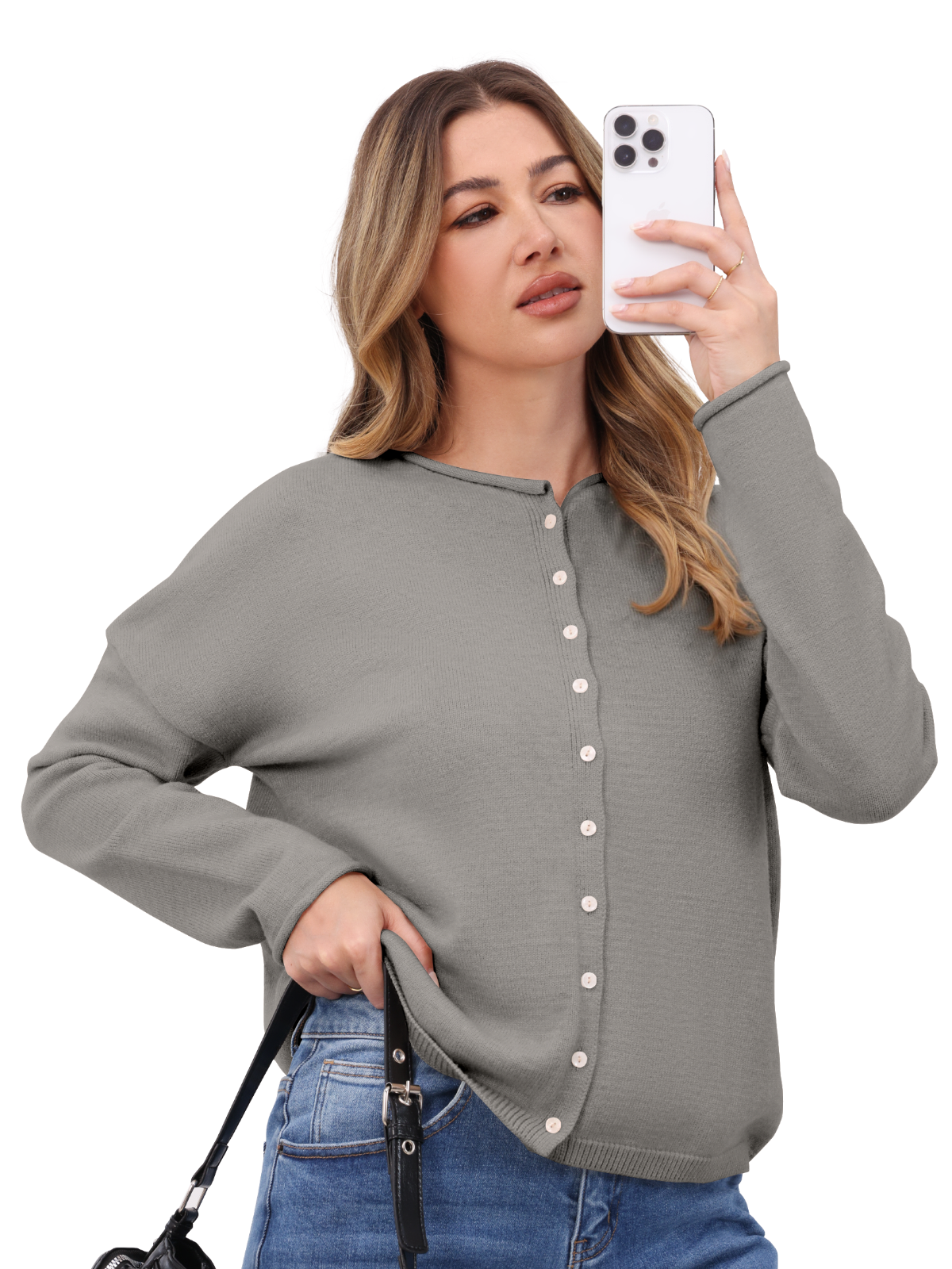 Cozy Knit Button Cardigan