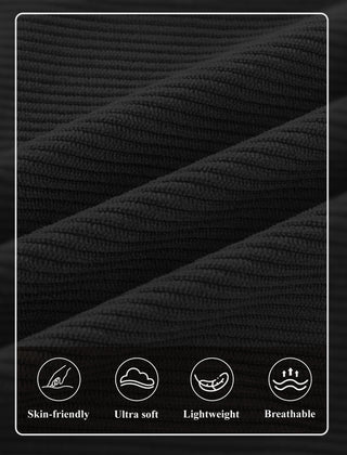 Retro Ribbed Button-Down Top