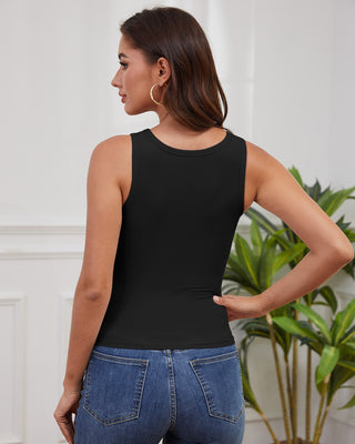 Shape Ribbed Stretch Tank