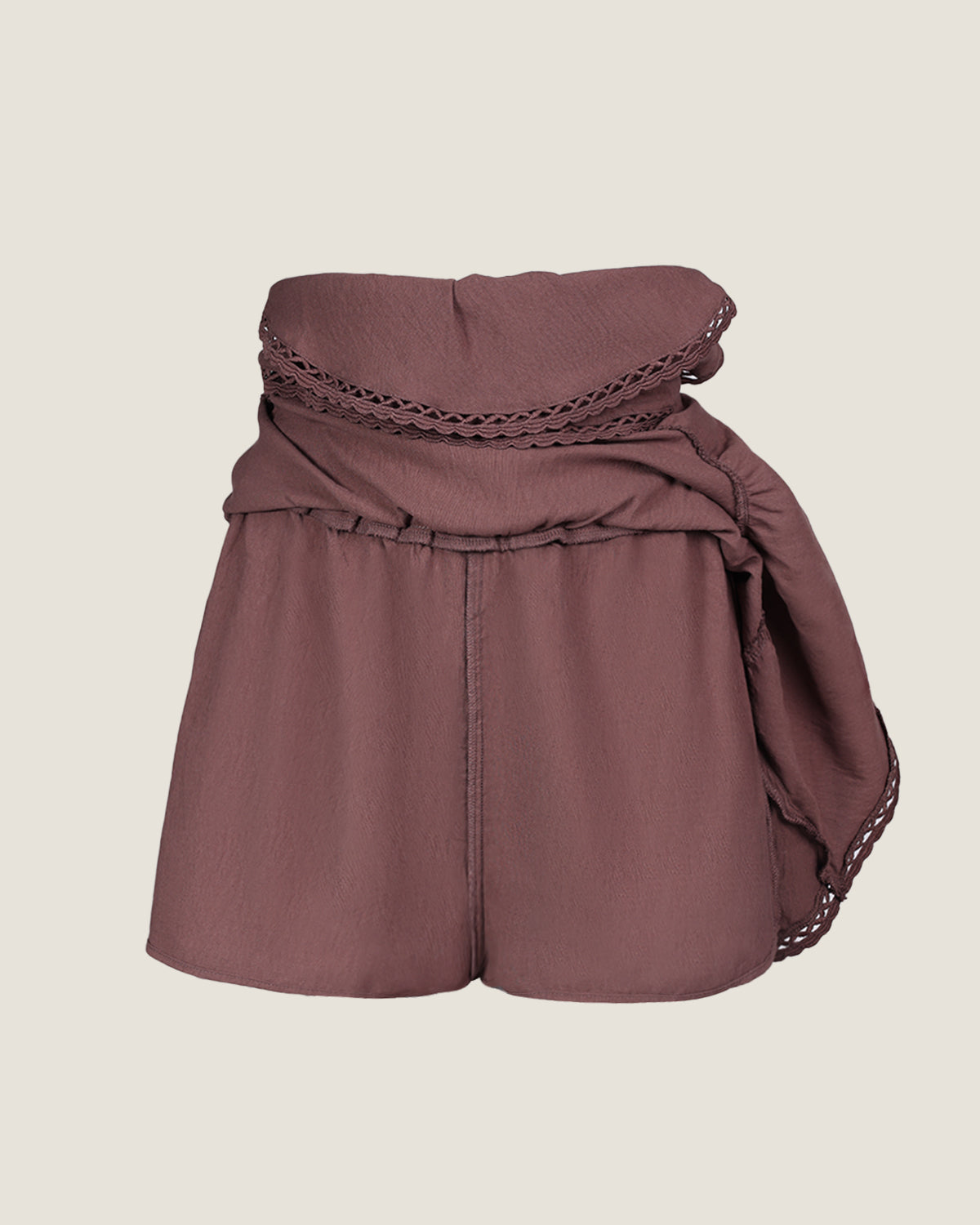 Lace Cascade Mini Skirt