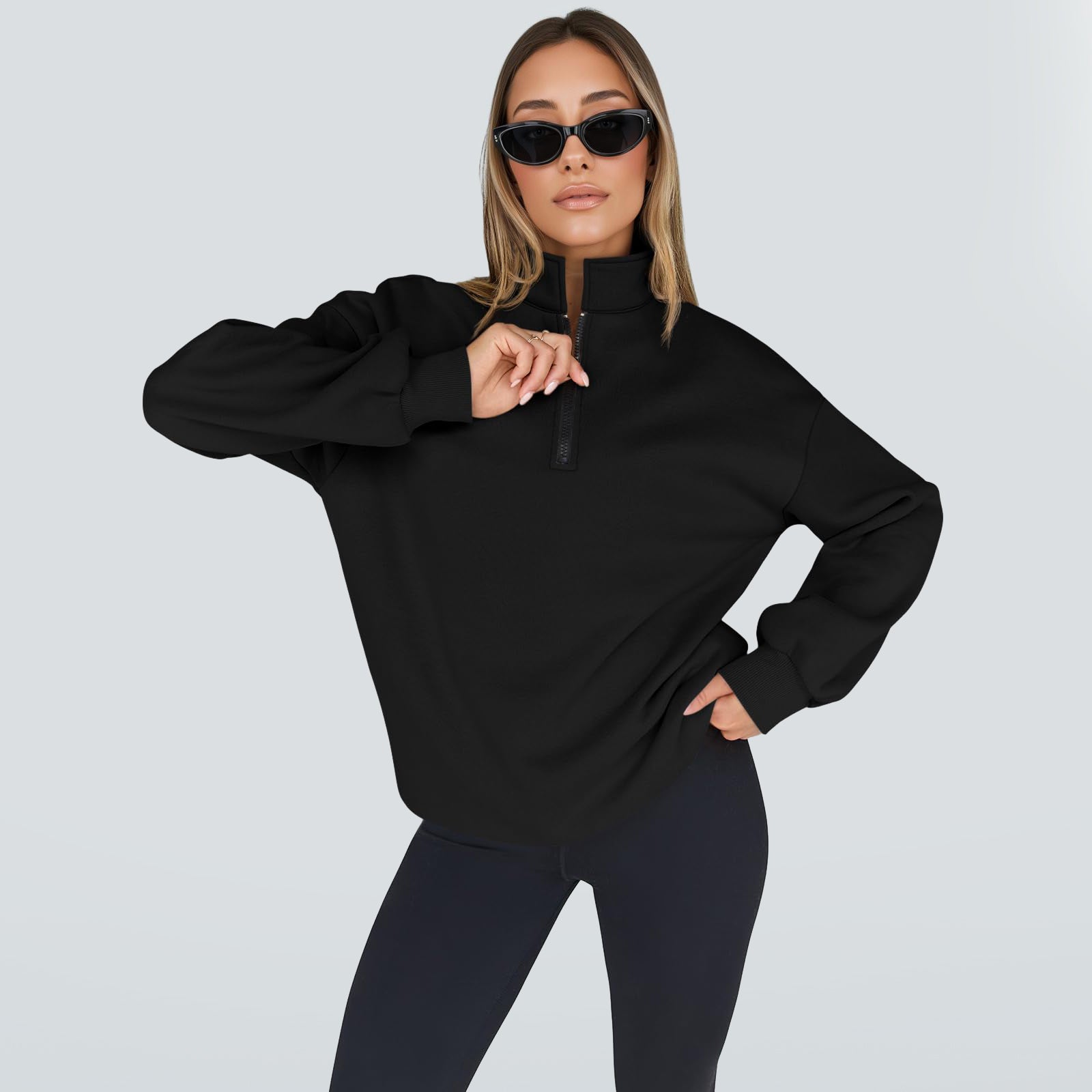 CloudEase Quarter-Zip Pullover