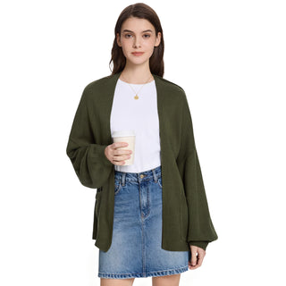 Cozy Open Front Knit Cardigan