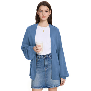 Cozy Open Front Knit Cardigan