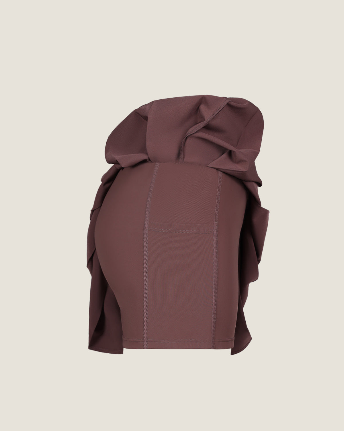 Side Buckle Pleated Skort