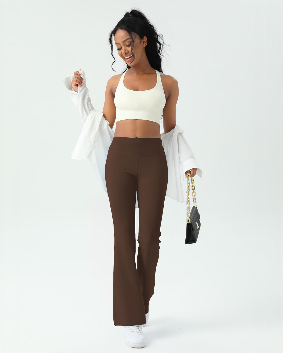 Ultimate Sculpt High-Waist Flare Leggings