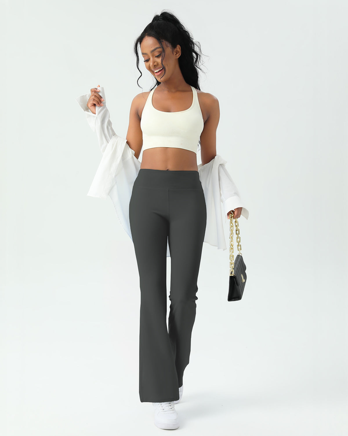 Ultimate Sculpt High-Waist Flare Leggings