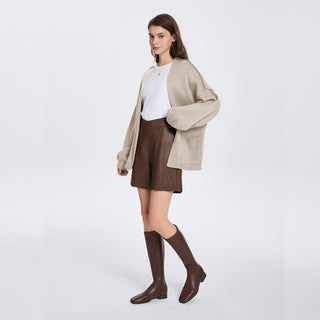 Cozy Open Front Knit Cardigan