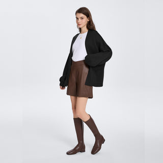 Cozy Open Front Knit Cardigan