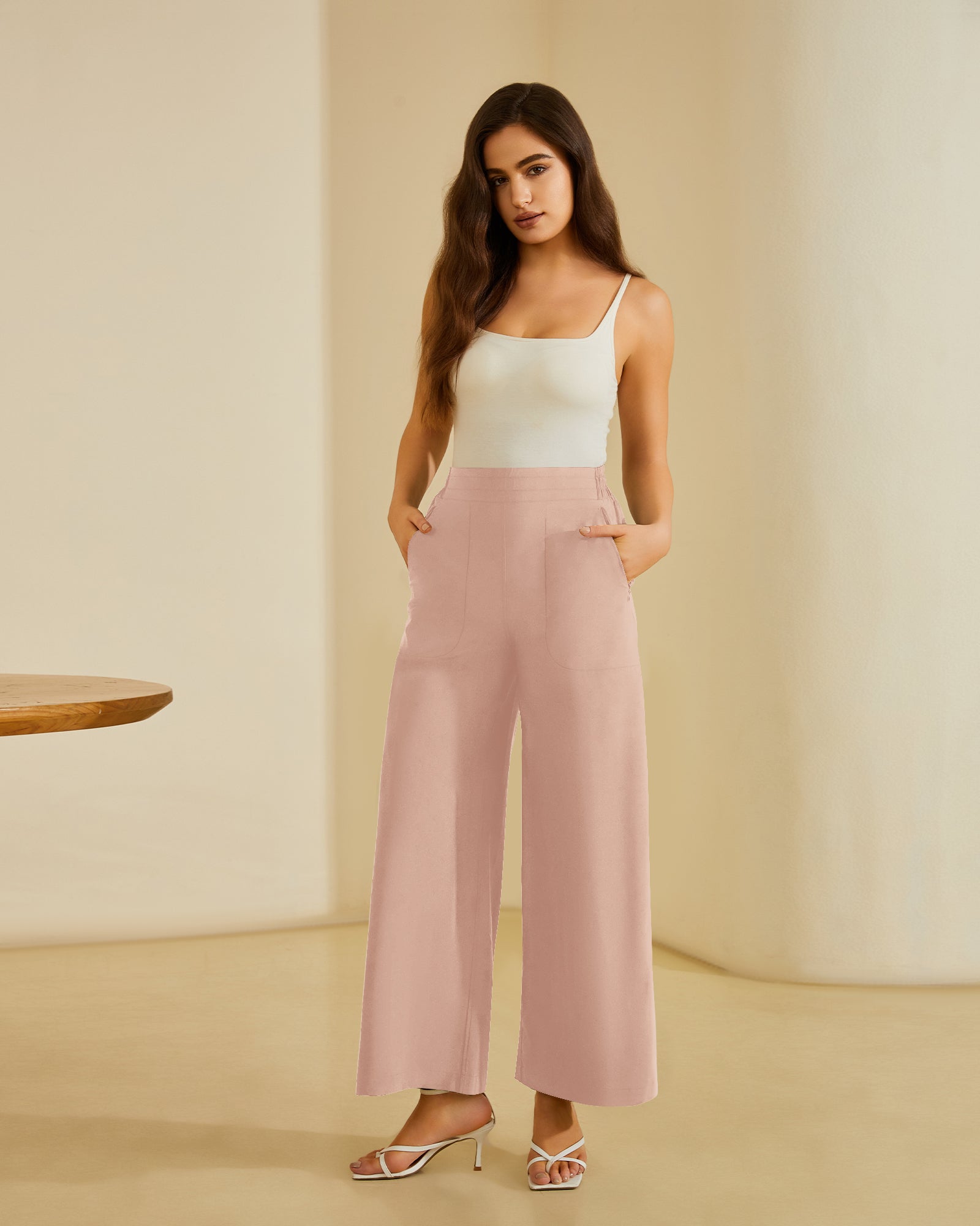 Frame Wide Leg Trouser