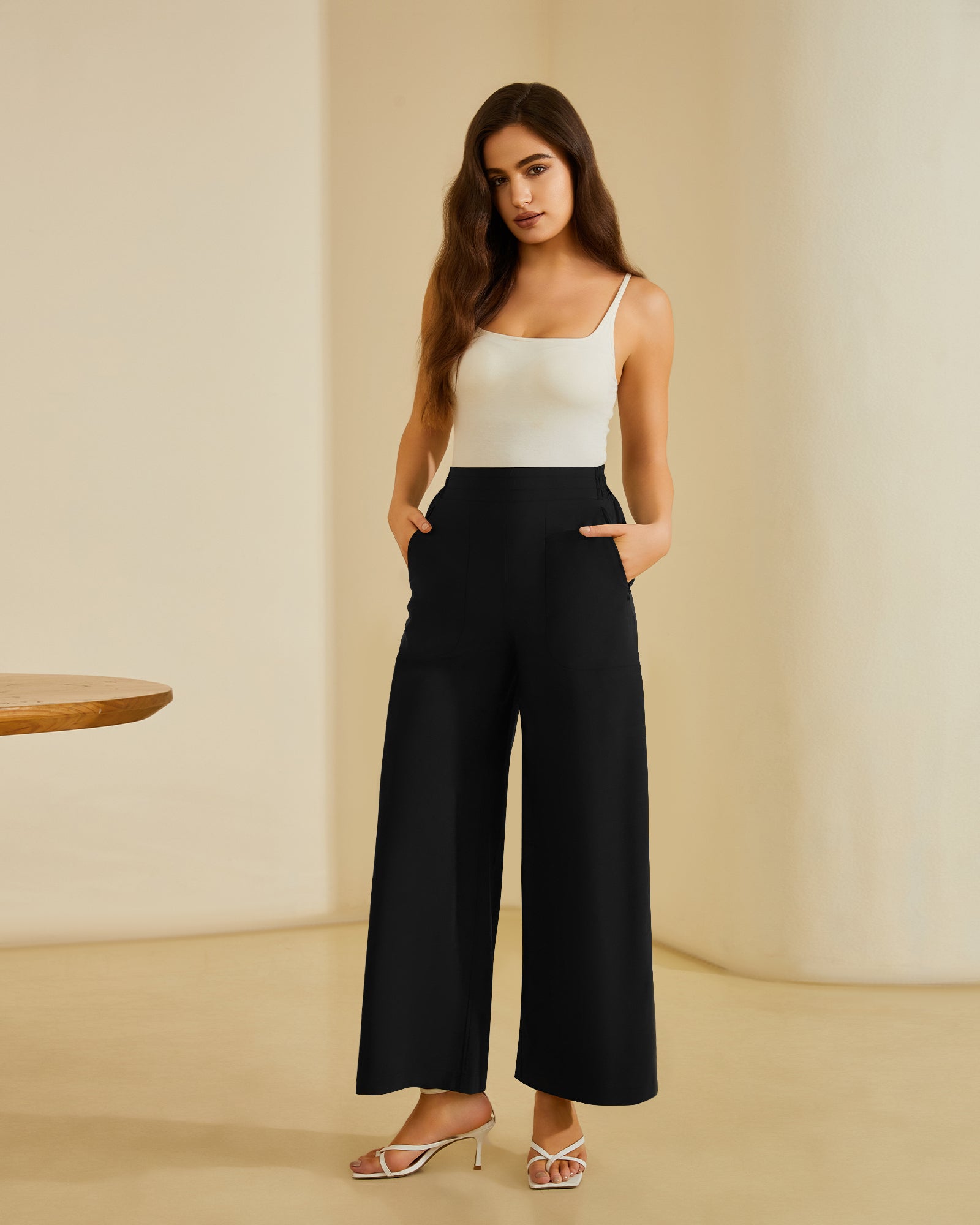 Frame Wide Leg Trouser
