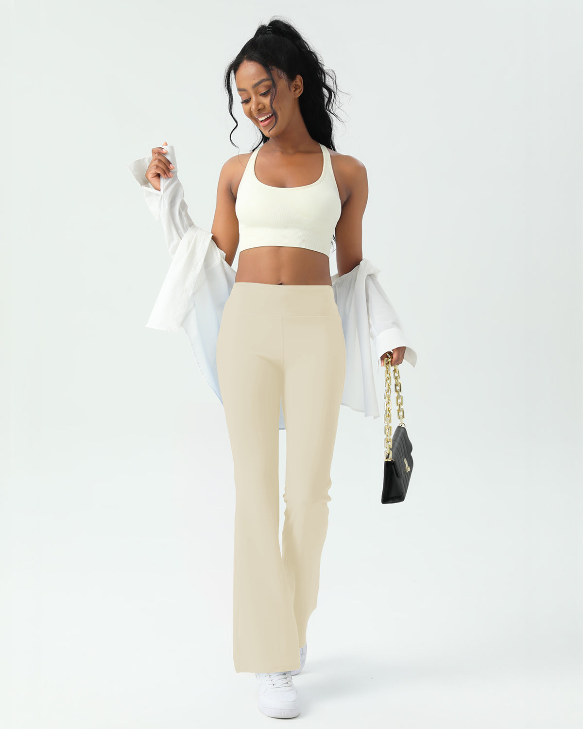 Ultimate Sculpt High-Waist Flare Leggings