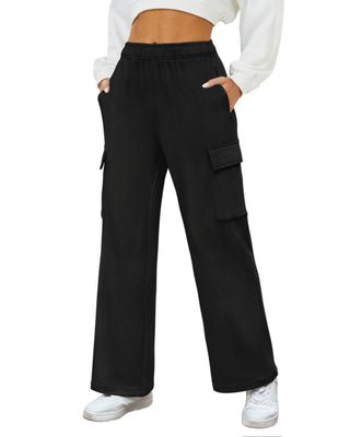 Urban Straight Leg Cargo Sweatpants
