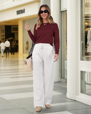 Essential SoftTouch Knit Long Sleeve Top