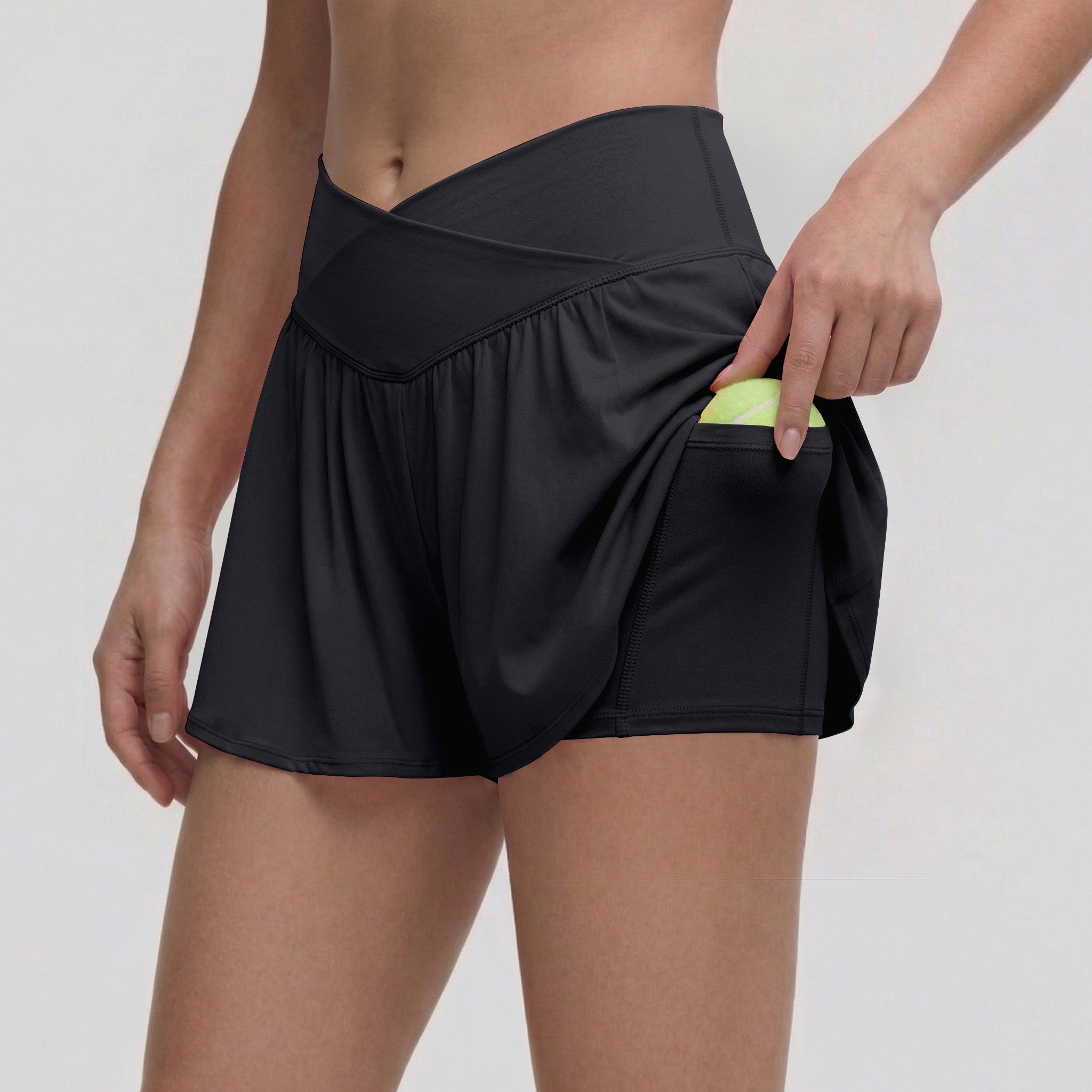 Fireswan Crossover Flowy Athletic Skort