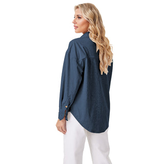 Corduroy Relaxed Button-Up Shirt