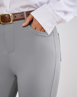 Tailored Stretch Flare Trousers