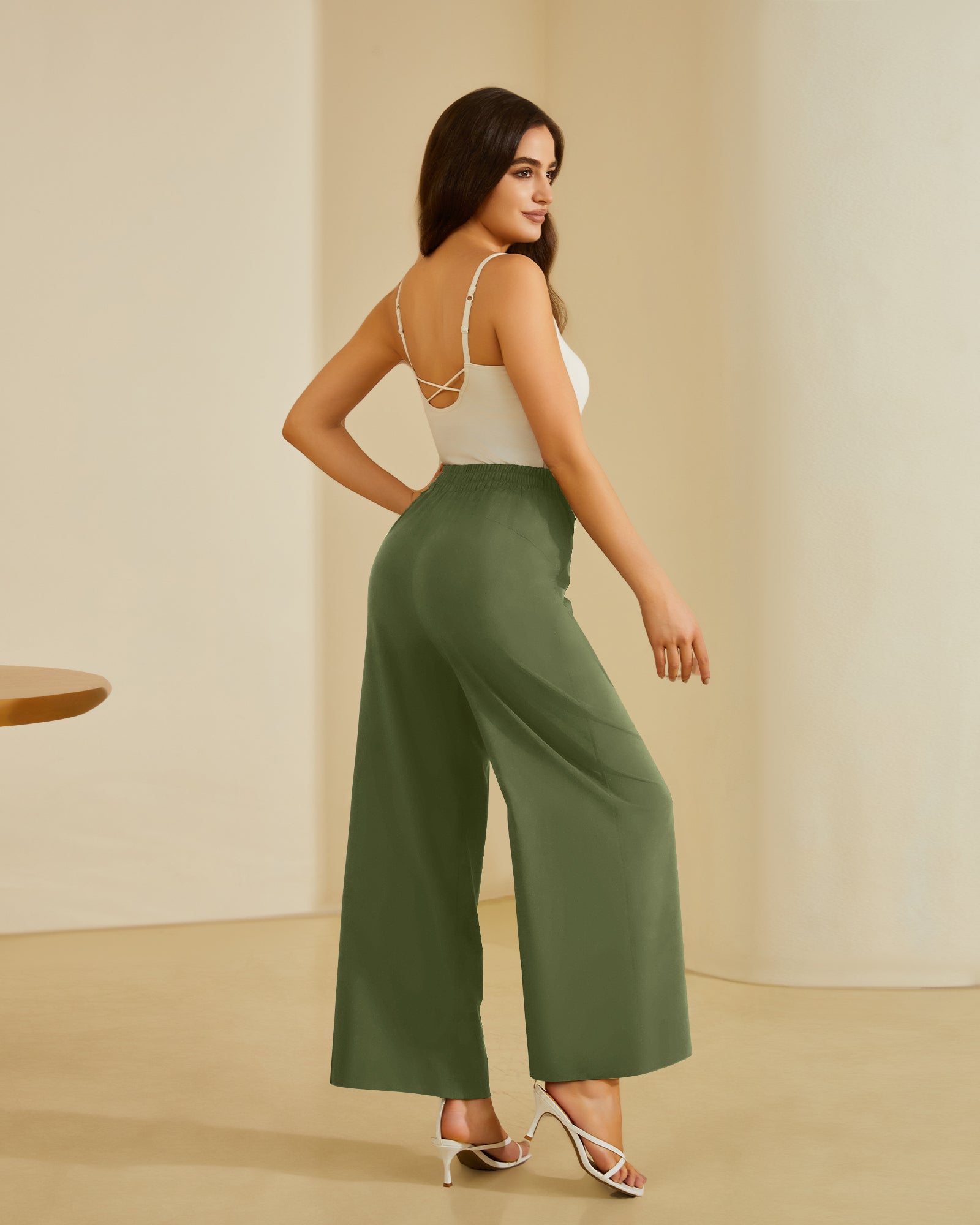 Frame Wide Leg Trouser