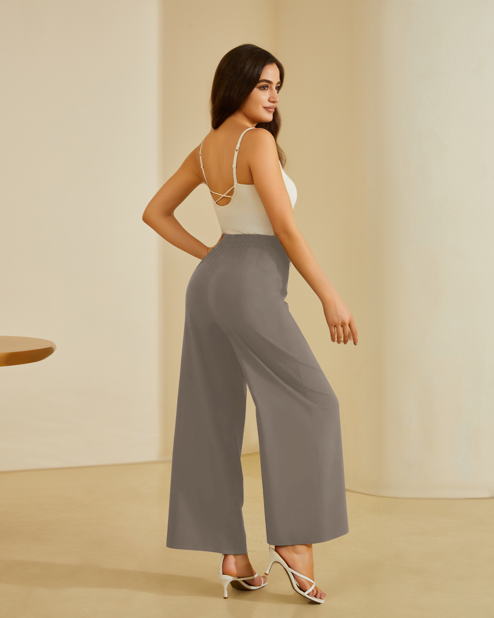 Frame Wide Leg Trouser