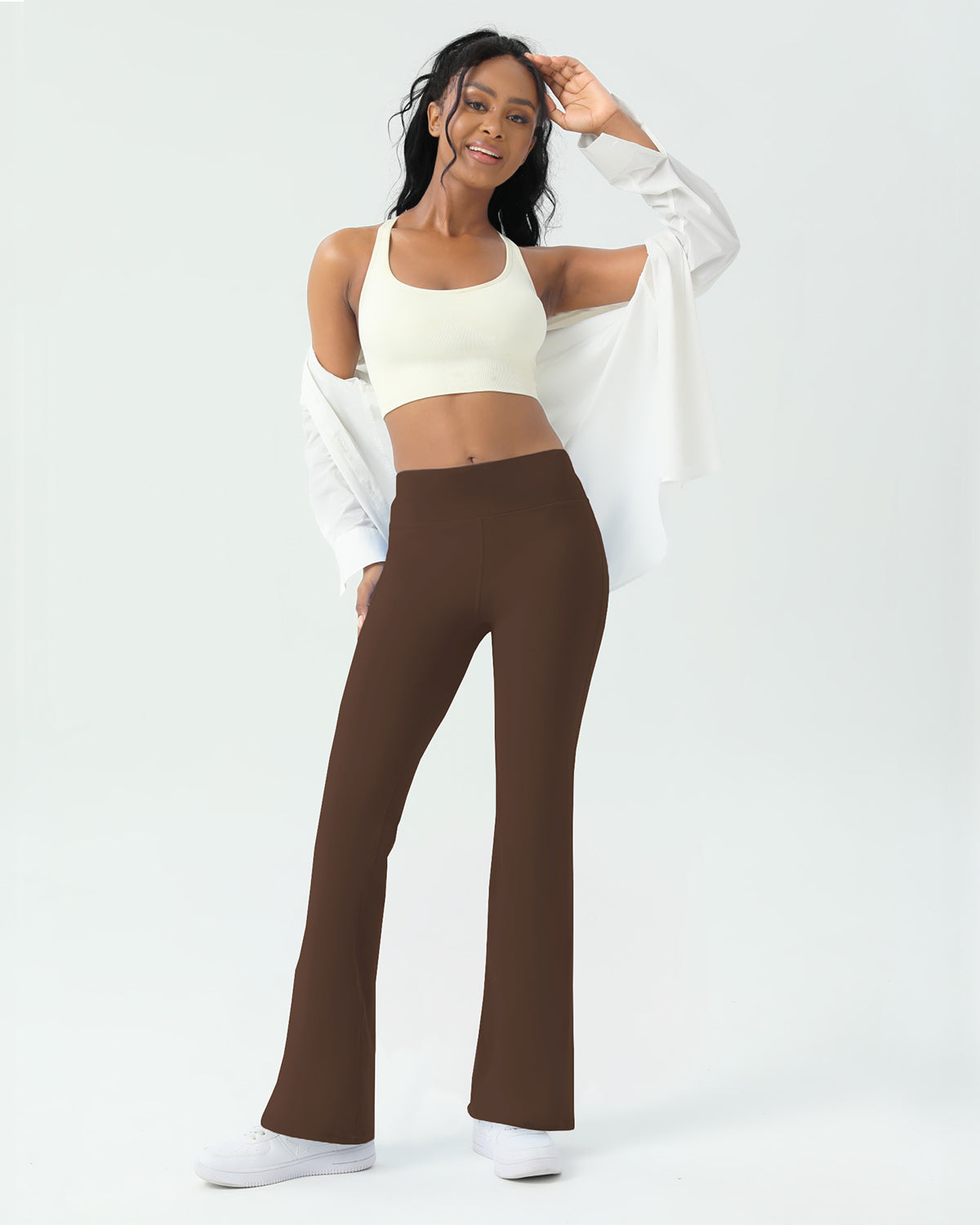 Ultimate Sculpt High-Waist Flare Leggings