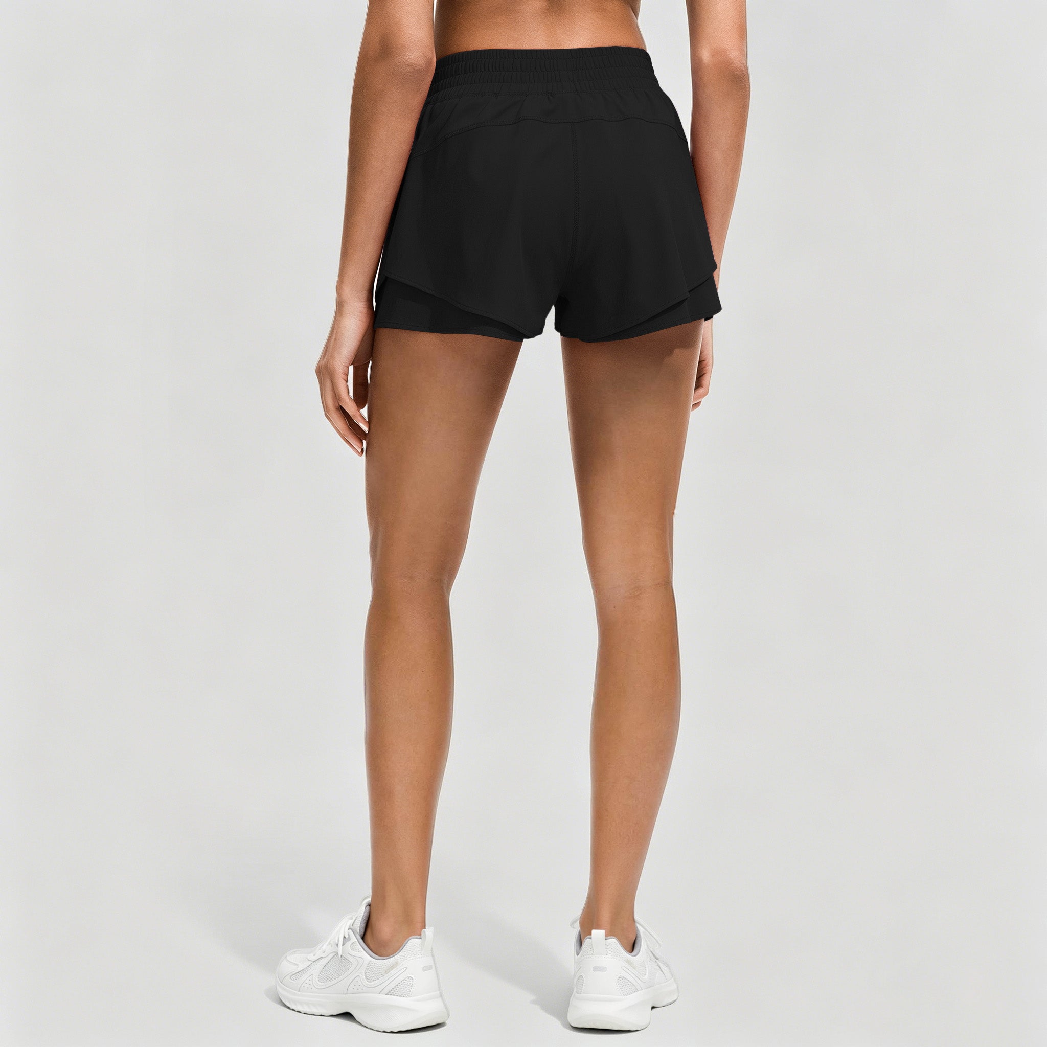 High-Rise Butterfly 2-in-1 Running Shorts