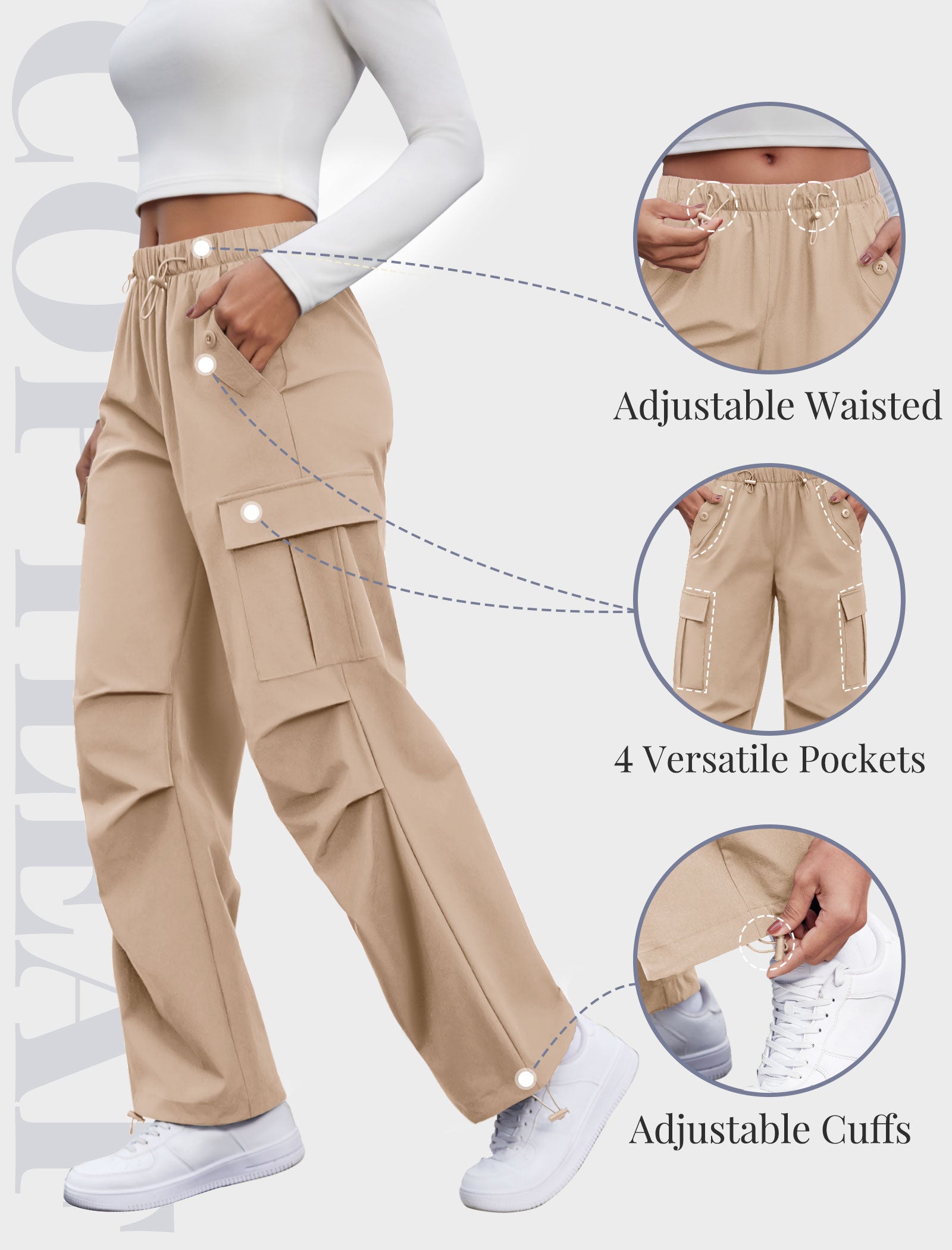 Urban Parachute Cargo Pants