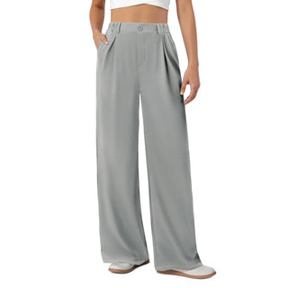 Soft Stretch Wide Leg Work Pants